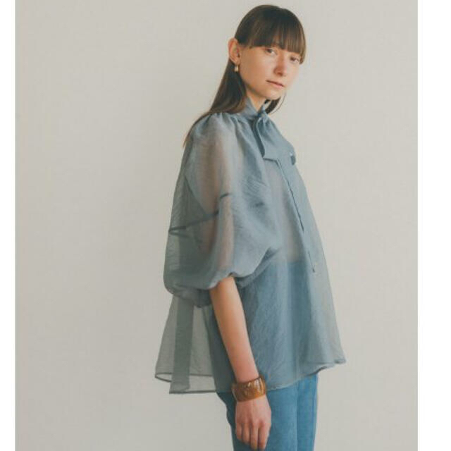 CLANE(クラネ)の【新品未使用】クラネ　BALLON SHEER PUFF TOPS レディースのトップス(シャツ/ブラウス(長袖/七分))の商品写真