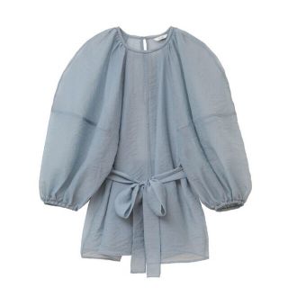 クラネ(CLANE)の【新品未使用】クラネ　BALLON SHEER PUFF TOPS(シャツ/ブラウス(長袖/七分))