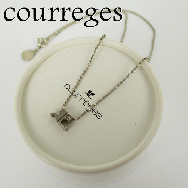 Courreges(クレージュ)のクレージュ ダイヤモンド 0.01ct SV 925 ネックレス ペンダント レディースのアクセサリー(ネックレス)の商品写真