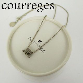 クレージュ(Courreges)のクレージュ ダイヤモンド 0.01ct SV 925 ネックレス ペンダント(ネックレス)