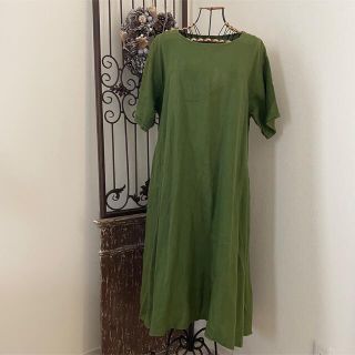 IDEE POOL イデー　いろいろの服　リネンワンピース　麻100% 良品計画