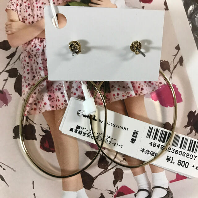 JILL by JILLSTUART(ジルバイジルスチュアート)の新品★JILL by JILL STUART ピアス レディースのアクセサリー(ピアス)の商品写真