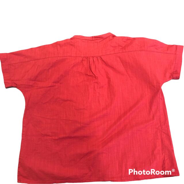 ATELIER EQUALボタン付きブラウス・半袖シャツ・・前開き レディースのトップス(シャツ/ブラウス(半袖/袖なし))の商品写真