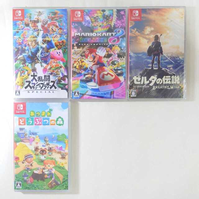 Nintendo Switch ソフト 4本セット 1
