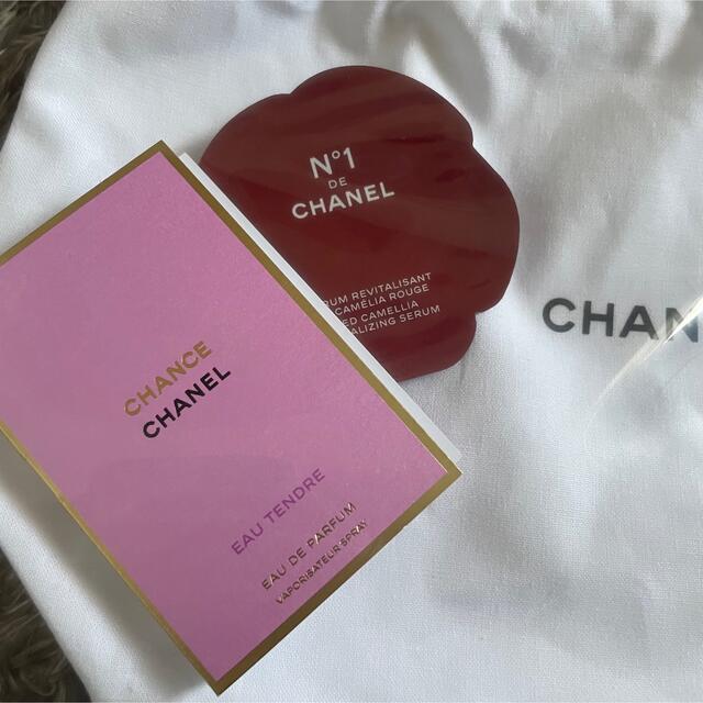 CHANEL(シャネル)のシャネル 巾着 ノベルティ ミニ香水 レディースのレディース その他(その他)の商品写真