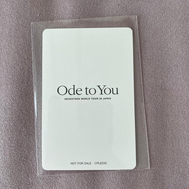 SEVENTEEN(セブンティーン)のseventeen ドギョム　Odetoyou トレカ エンタメ/ホビーのタレントグッズ(アイドルグッズ)の商品写真