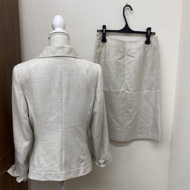 ります】 23区 - 美品23区 上品なツイードセットアップスーツ 大きい ...