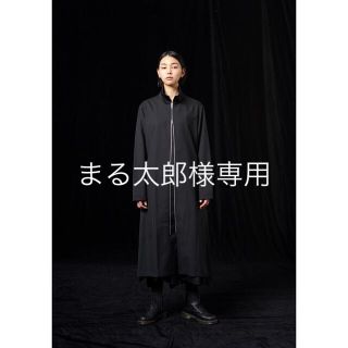 ヨウジヤマモト(Yohji Yamamoto)のT/W Gabardine Rib Collar Long Shirt(シャツ)