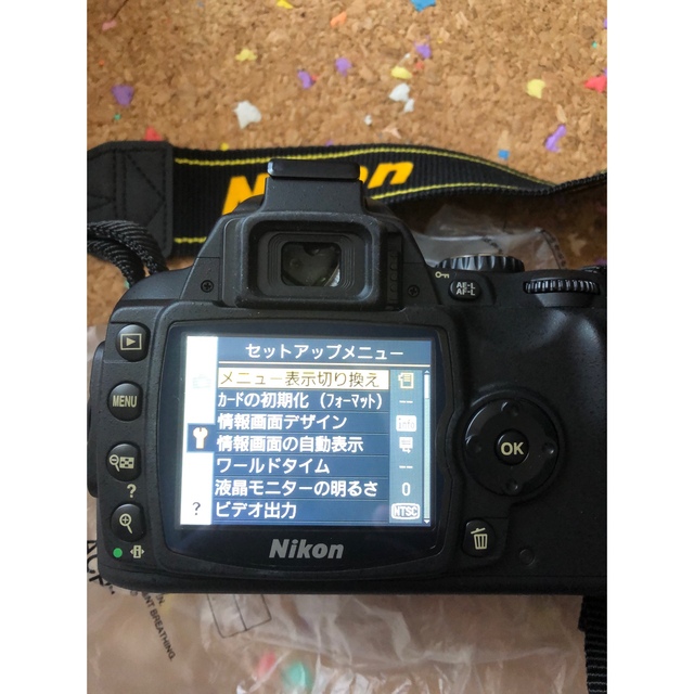 Nikon デジタル一眼レフカメラ D40 BLACK スマホ/家電/カメラのカメラ(デジタル一眼)の商品写真