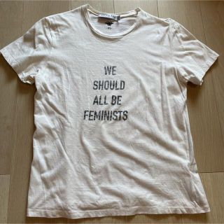 クリスチャンディオール(Christian Dior)のDIOR We Should All Be Feminists 半袖 Tシャツ(Tシャツ(半袖/袖なし))