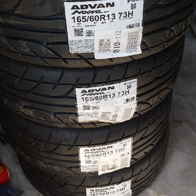 アドバン　AD07 ネオバ　165/60R13 2本　2019年製