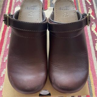 超美品 DANSKO ダンスコ サボ オイルドレザー 歩きやすい リンネル