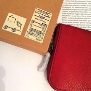 ムジルシリョウヒン(MUJI (無印良品))の新品 MUJI ヌメシュリンク革Ｌファスナーカード小銭入れ　(コインケース/小銭入れ)