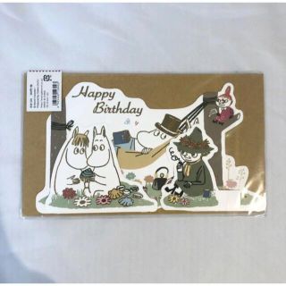 ムーミン(MOOMIN)の【新品・未開封】ムーミン　メッセージカード(カード/レター/ラッピング)