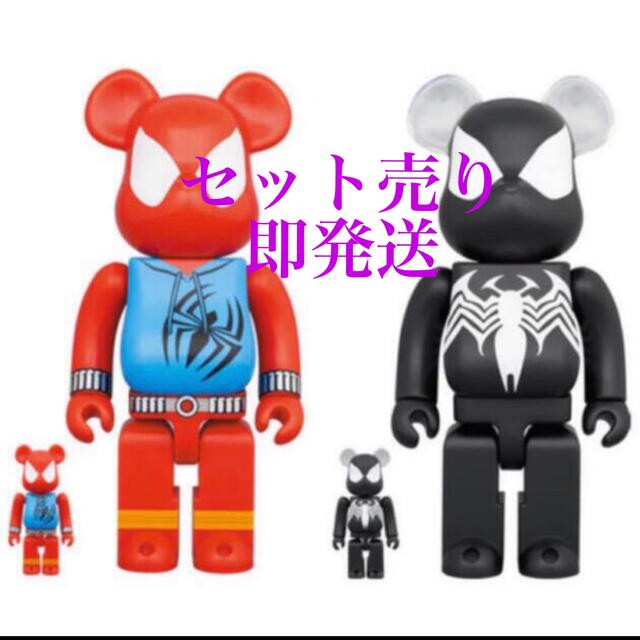 フィギュアBE@RBRICK SPIDER-MAN BLACK & SCARLET 400