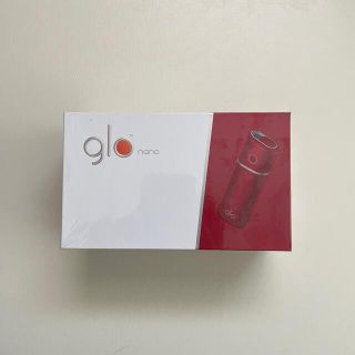 グロー(glo)の【未開封】glo nano（レッド）(タバコグッズ)