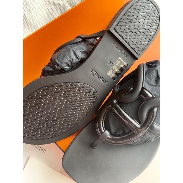Hermes - HERMES エルメス エジェリー ビーチサンダル 新品 36.37.38