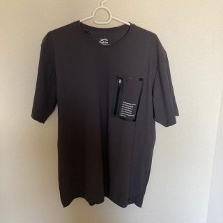 ウォークマン(WALKMAN)の冷感アクティブストレッチ半袖Tシャツ　ワークマン チャコール(Tシャツ/カットソー(半袖/袖なし))