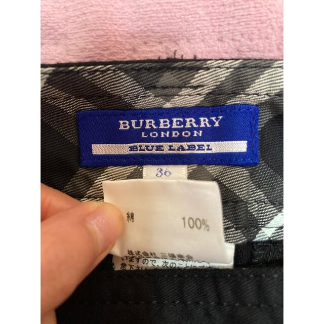 BURBERRY BLUE LABEL(バーバリーブルーレーベル)の【4月限定値下げ❗️】 BURBERRY  LONDON ハーフパンツ レディースのパンツ(ハーフパンツ)の商品写真