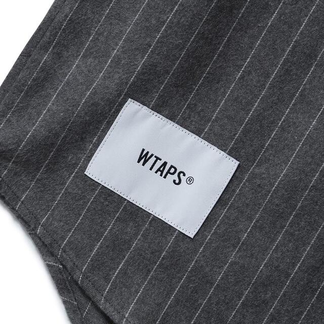 W)taps(ダブルタップス)の22SS WTAPS LEAGUE LS FLANNEL Mサイズ  GRAY メンズのトップス(シャツ)の商品写真