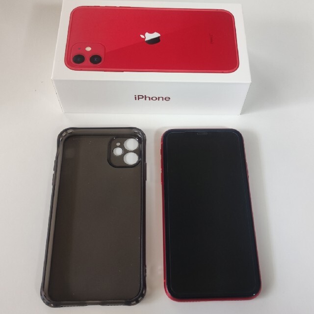 美品 iPhone 11 product RED 128GB SIMフリー-uwasnet.org