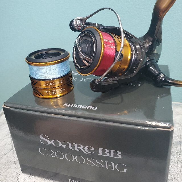 リールシマノ　Soare BB C2000SSHG 　スピニングリール　左巻き