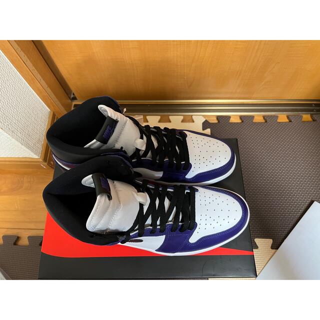 NIKE(ナイキ)のNIKE AIR JORDAN 1 COURT PURPLE  メンズの靴/シューズ(スニーカー)の商品写真