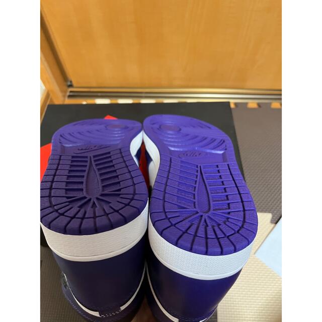 NIKE(ナイキ)のNIKE AIR JORDAN 1 COURT PURPLE  メンズの靴/シューズ(スニーカー)の商品写真