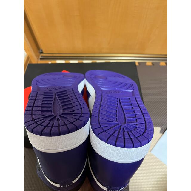 NIKE(ナイキ)のNIKE AIR JORDAN 1 COURT PURPLE  メンズの靴/シューズ(スニーカー)の商品写真