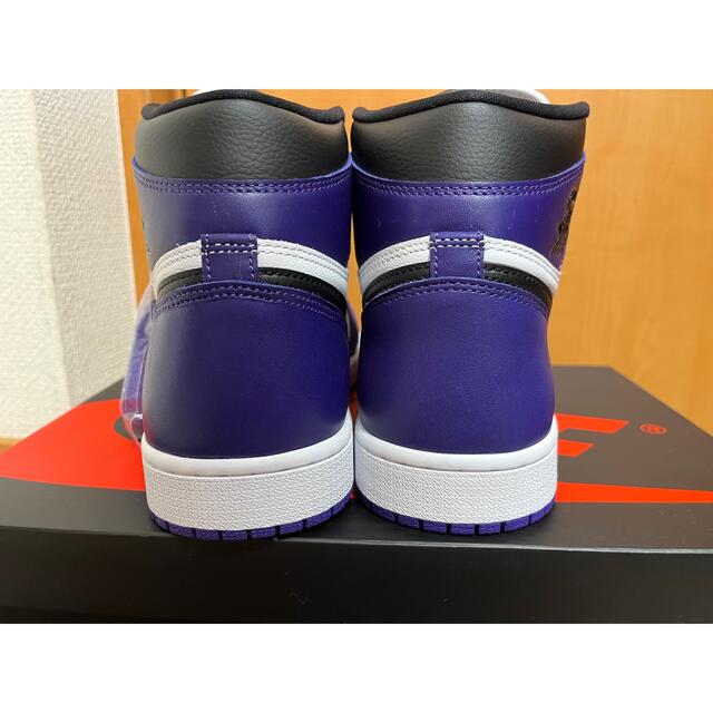 NIKE(ナイキ)のNIKE AIR JORDAN 1 COURT PURPLE  メンズの靴/シューズ(スニーカー)の商品写真