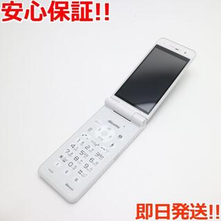 パナソニック(Panasonic)の新品同様 P-01H ホワイト (携帯電話本体)