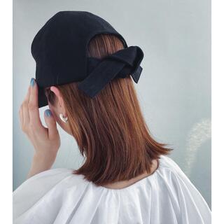 エディットフォールル(EDIT.FOR LULU)のback ribbon cap(キャップ)