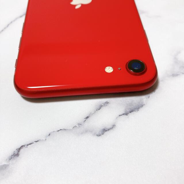 箱なし　iPhoneSE 第2世代 64GB PRODUCT RED 3