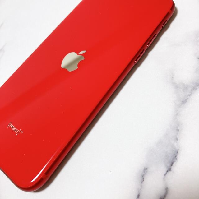 箱なし　iPhoneSE 第2世代 64GB PRODUCT RED 4