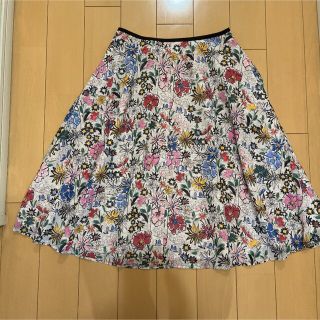 トッカ(TOCCA)の新品 トッカ 花柄花柄スカート 0(ひざ丈スカート)