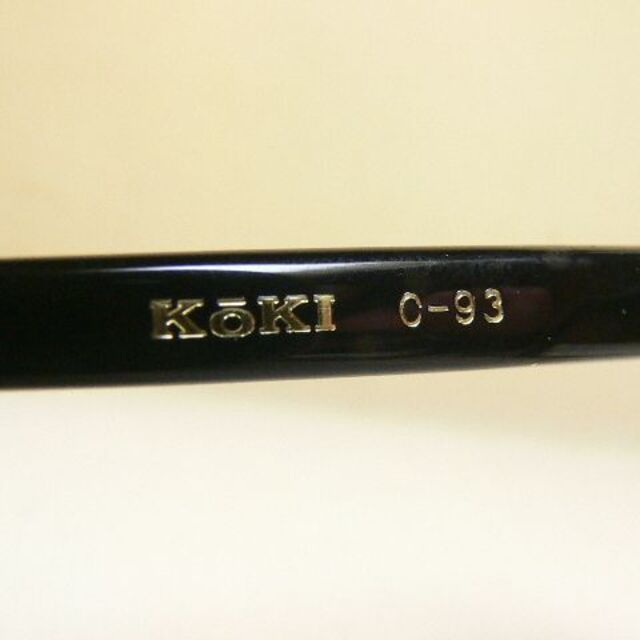 低価本物保証 Koki ヴィンテージ 眼鏡 フレーム 黒ぶち ボストン 増永眼鏡 コーキ bftT7-m70196129848 