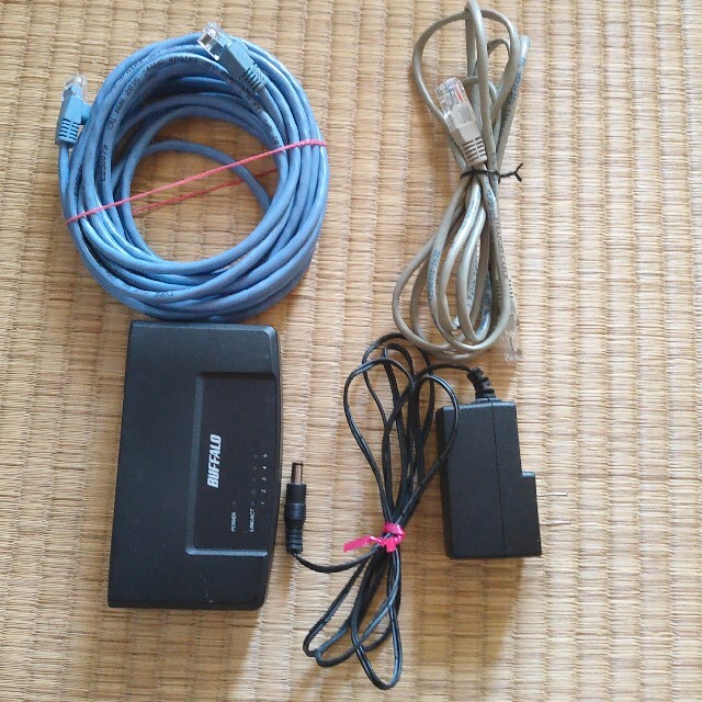 バッファロー WSR-3200AX4S-BK 付属品LANケーブル未開封