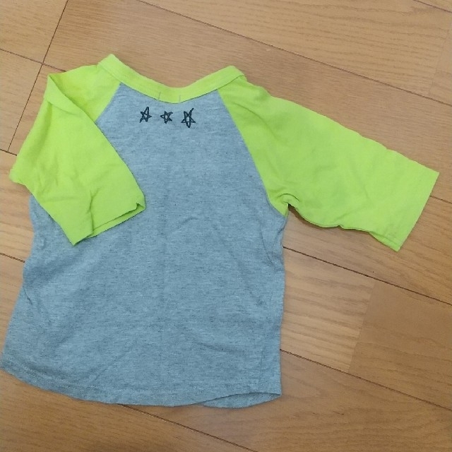 hakka baby(ハッカベビー)のハッカベビー 五分袖 ティシャツ 90 キッズ/ベビー/マタニティのキッズ服男の子用(90cm~)(Tシャツ/カットソー)の商品写真