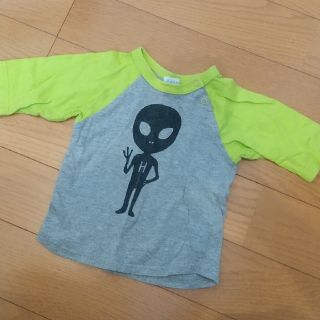 ハッカベビー(hakka baby)のハッカベビー 五分袖 ティシャツ 90(Tシャツ/カットソー)