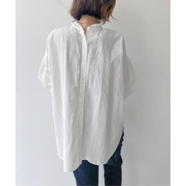 GOOD GRIEF! グッドグリーフ Gather Blouse ホワイト