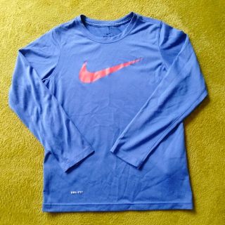 ナイキ(NIKE)のナイキ　長袖Ｔシャツ　紫っぽいブルー(Tシャツ/カットソー)