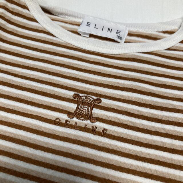 celine(セリーヌ)の美品　セリーヌ　100cm   Tシャツ　女の子 キッズ/ベビー/マタニティのキッズ服女の子用(90cm~)(Tシャツ/カットソー)の商品写真