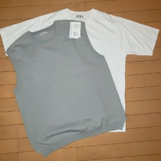 ビューティアンドユースユナイテッドアローズ(BEAUTY&YOUTH UNITED ARROWS)のbeauty&youth 新品タグ付きニットレイヤードTシャツ(Tシャツ/カットソー(半袖/袖なし))