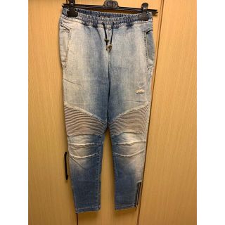 国内正規 BALMAIN バルマン デニム スウェットパンツ