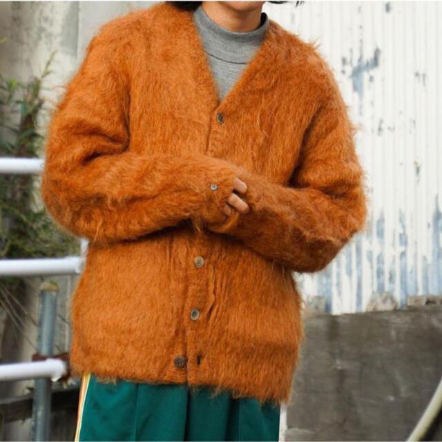 UNUSED(アンユーズド)のLeh Mohair Wool Cardigan Camel カーディガン メンズのトップス(カーディガン)の商品写真