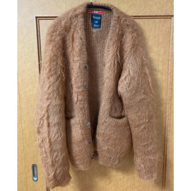 UNUSED(アンユーズド)のLeh Mohair Wool Cardigan Camel カーディガン メンズのトップス(カーディガン)の商品写真