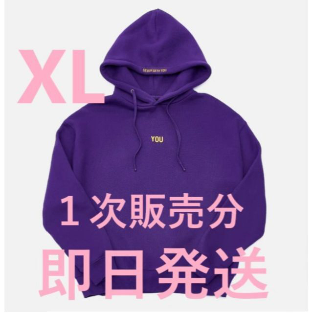 [JIMIN] WITH YOU HOODY XLトップス