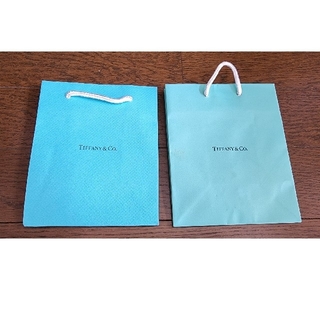 ティファニー(Tiffany & Co.)のティファニー　ショッピングバック　二個(ショップ袋)