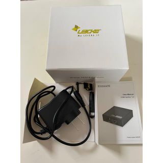 LEICKE KanaaN HDMI 分配器 スプリッター 1入力2出力(PC周辺機器)