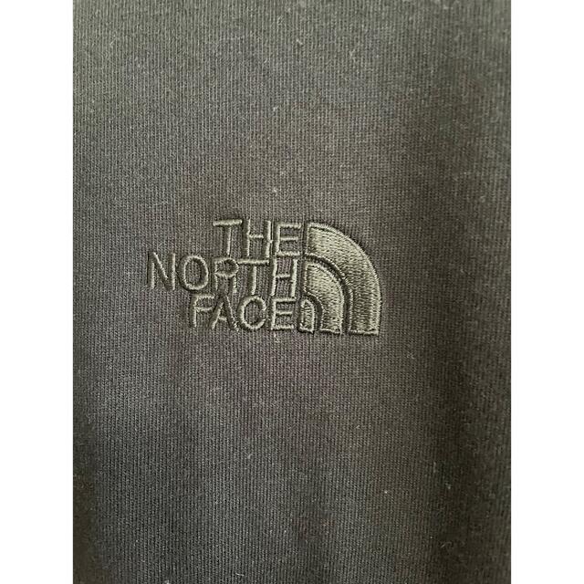 THE NORTH FACE(ザノースフェイス)の【☆極美品☆】THE NORTH FACE Ｔシャツ、ブラック、半袖、ロゴ刺繍 メンズのトップス(Tシャツ/カットソー(半袖/袖なし))の商品写真